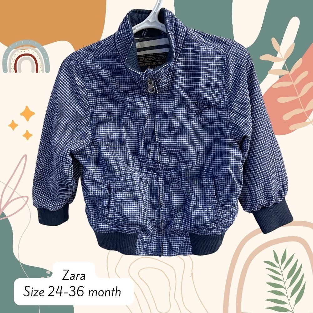 Zara 24-36 month lined m id-season jacket